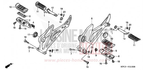 MARCHE XL125V3 de 2003